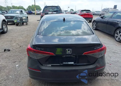 2022 Honda Civic Sport z USA, uszkodzony, nr VIN 2HGFE2F50NH570028